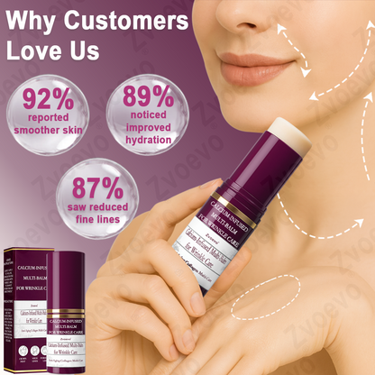 💧✅ Official Store: Zvoevo® Calcium Collagen Repair Lip Balm 👩‍⚕️ TGA Certified (For wrinkles and fine lines, smoothing nasolabial folds and neck lines, softening crow's feet)